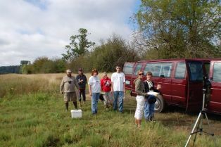 Centralia College students assist with the development of a bird monitoring protocol.